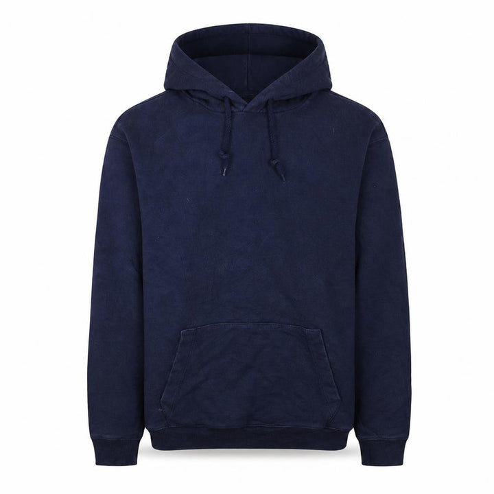 Gap Men's Blue Pullover Hoodie Medium Fleece Sweatshirt