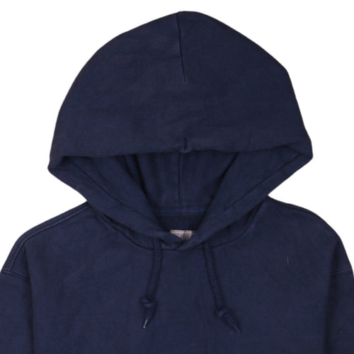 GAP Men's Blue Pullover Hoodie Medium Fleece Sweatshirt