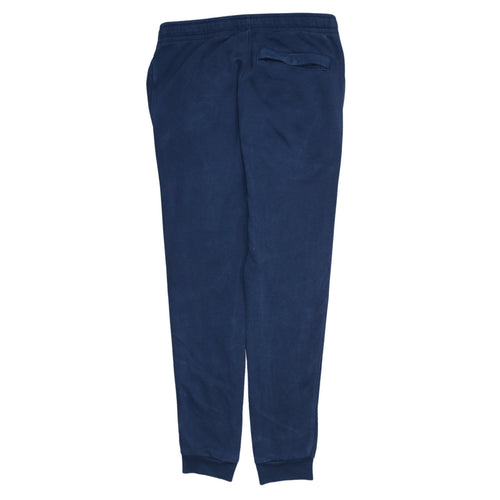 Nike Men's Blue Fleece Jogger Sweatpants Size S Drawstring Tapered Fit