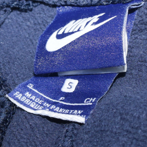 Nike Men's Blue Fleece Jogger Sweatpants Size S Drawstring Tapered Fit