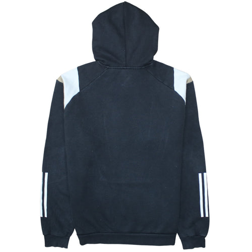 Adidas Men’s Black Pullover Hoodie S Logo Sports Fleece Sweatshirt
