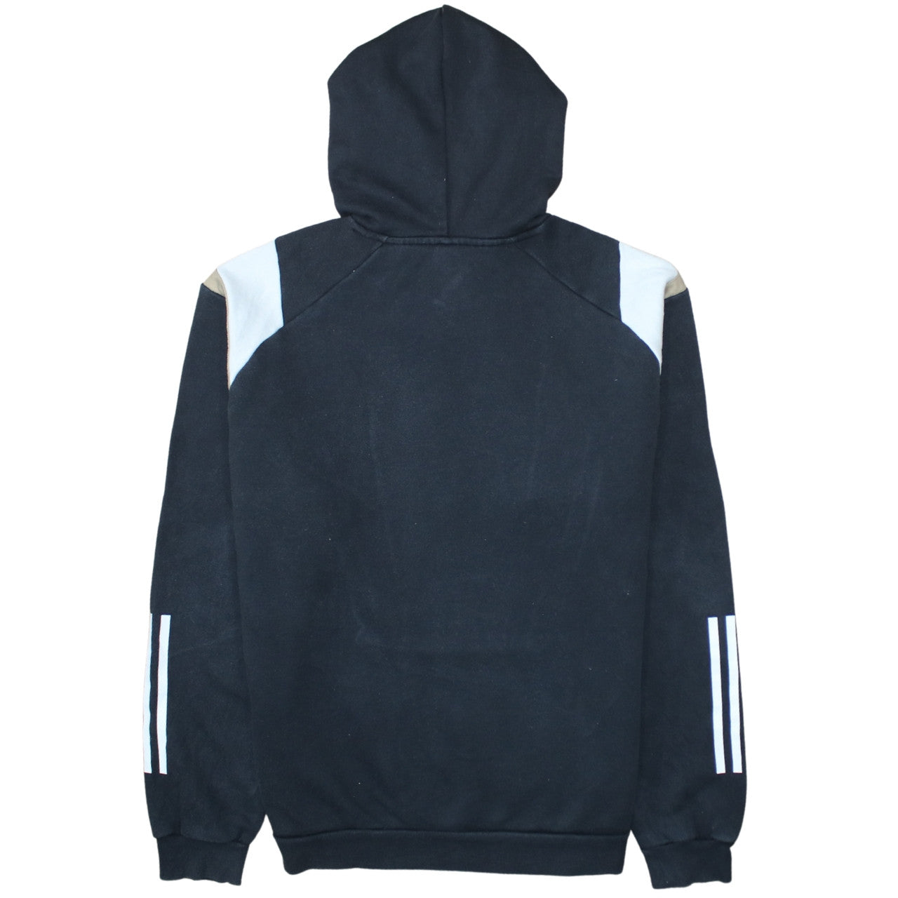 Adidas Men’s Black Pullover Hoodie S Logo Sports Fleece Sweatshirt