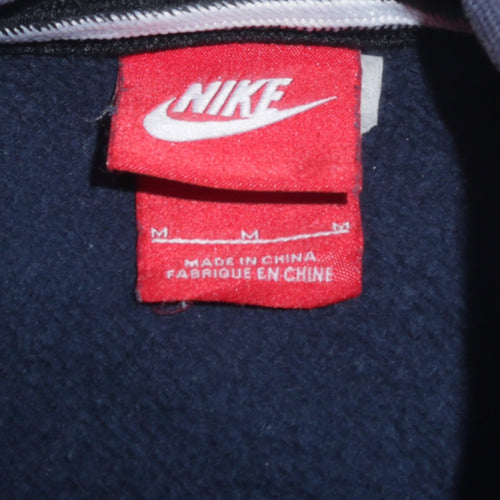 Nike Mens Blue Air Logo Sweatshirt M Crew Neck Pullover