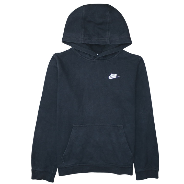 Nike Boys Black XL Pullover Hoodie Sweatshirt Cotton Blend