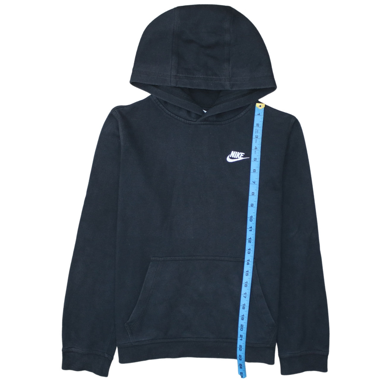 Nike Boys Black XL Pullover Hoodie Sweatshirt Cotton Blend
