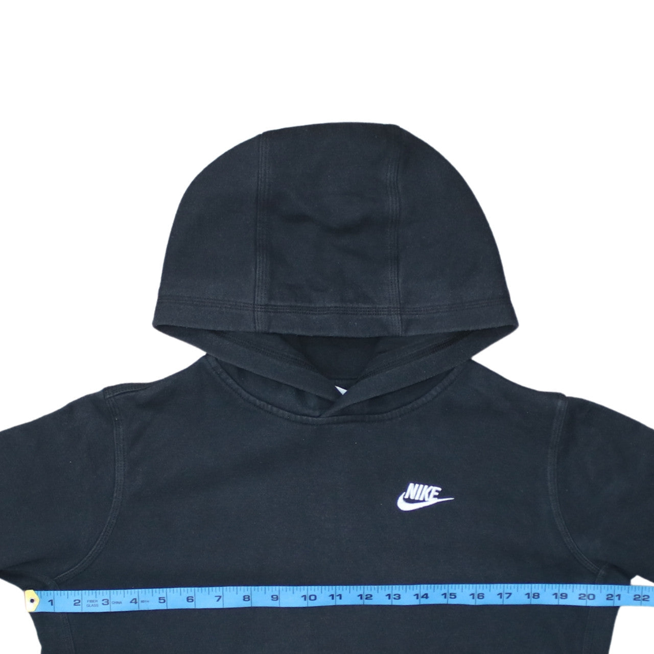 Nike Boys Black XL Pullover Hoodie Sweatshirt Cotton Blend