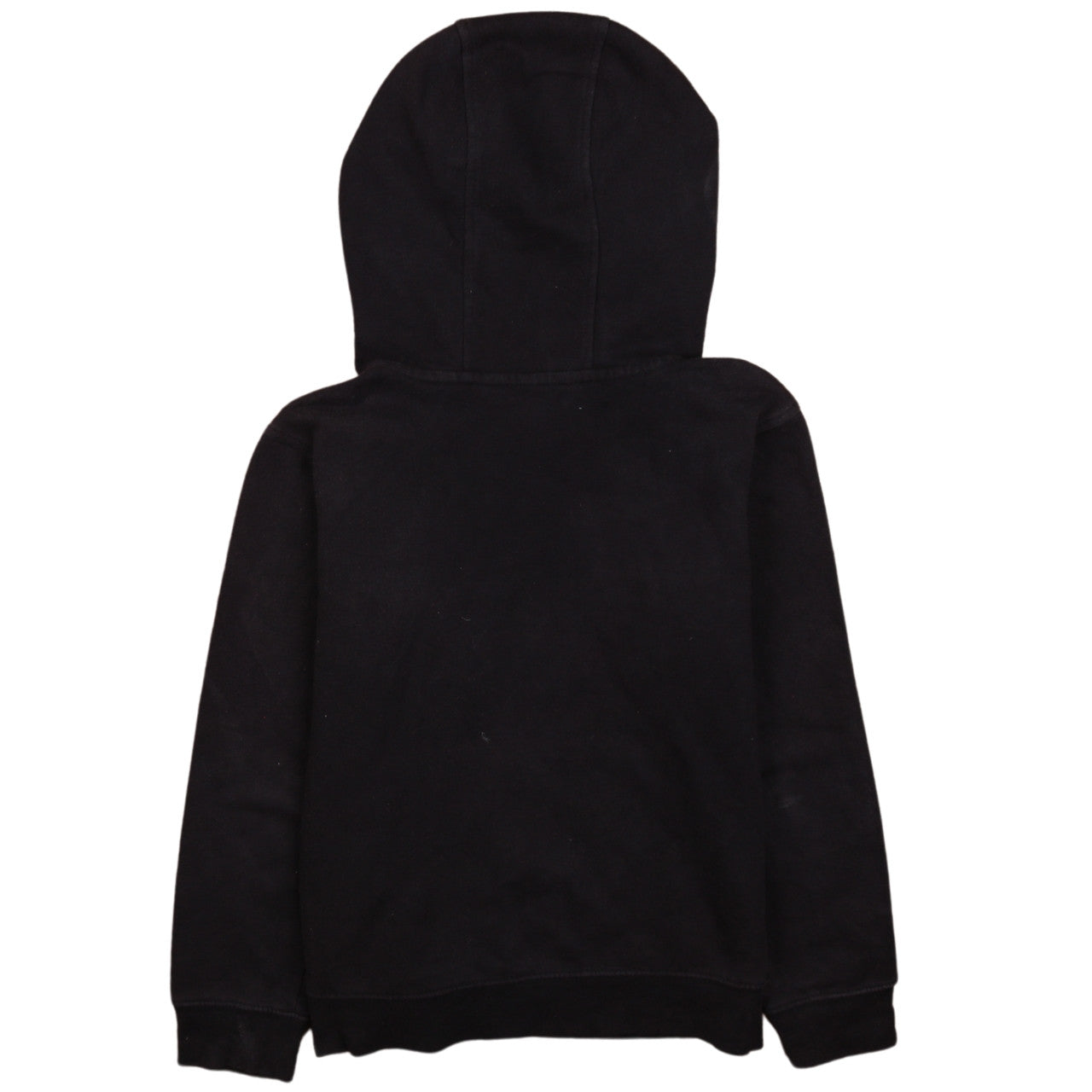 The North Face Boys Black Pullover Hoodie M Full Logo Casual Sweatshirt