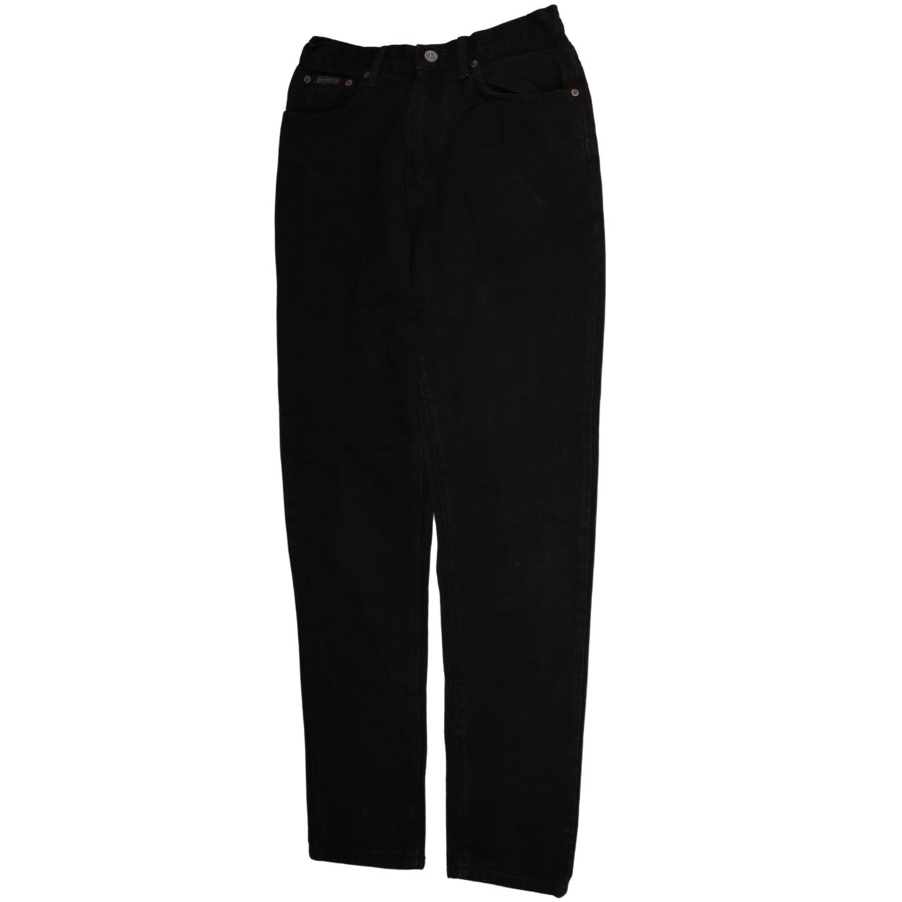 Calvin Klein Womens Black Straight Jeans Size 6 Regular Fit
