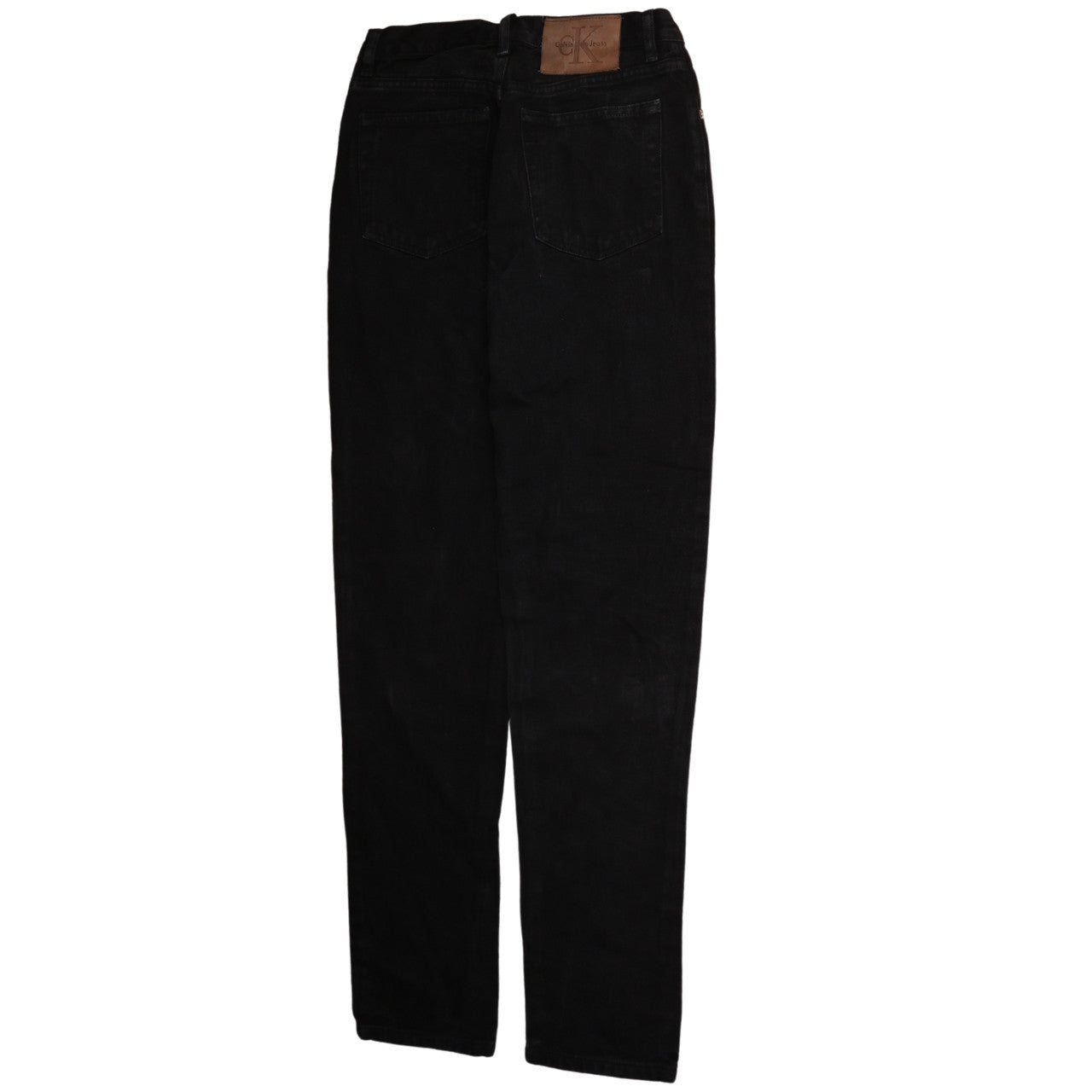 Calvin Klein Womens Black Straight Jeans Size 6 Regular Fit