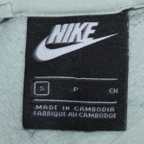 Nike Women’s Mint Green Small Pullover Crew Neck Sweatshirt
