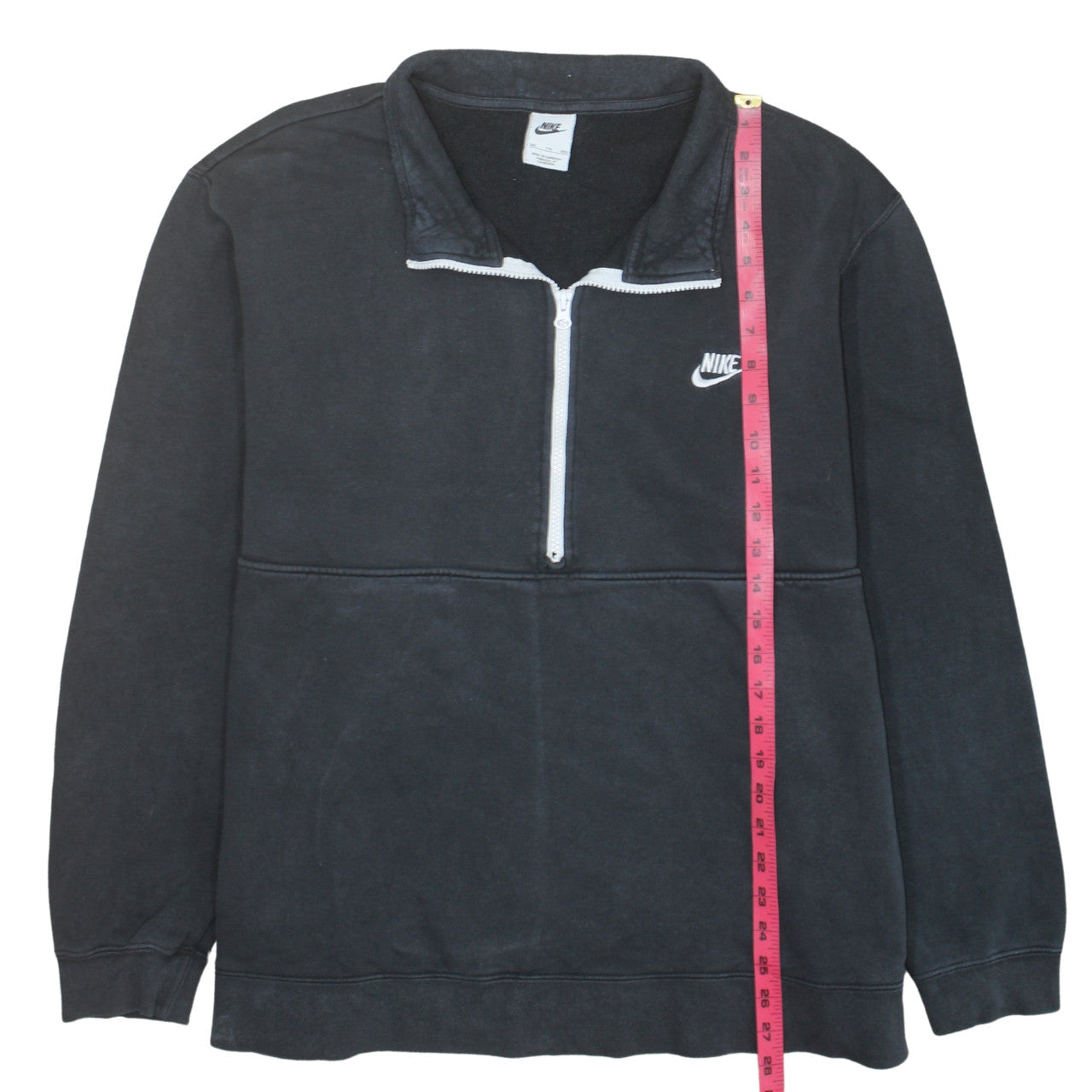 Nike Men's Black 1/2 Zip Fleece Sweatshirt 2XL Regular Fit