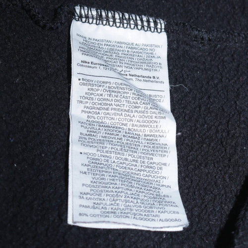 Nike Men's Black Pullover Hoodie XL Logo Sports Fleece