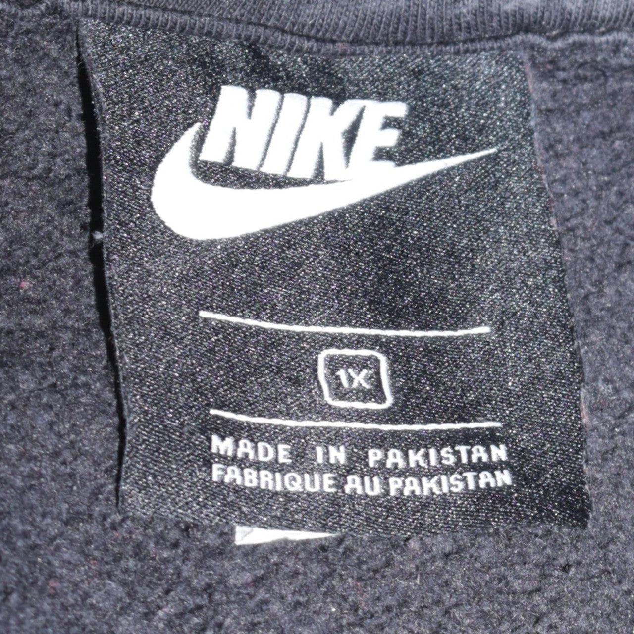 Nike Men's Black Pullover Hoodie XL Logo Sports Fleece