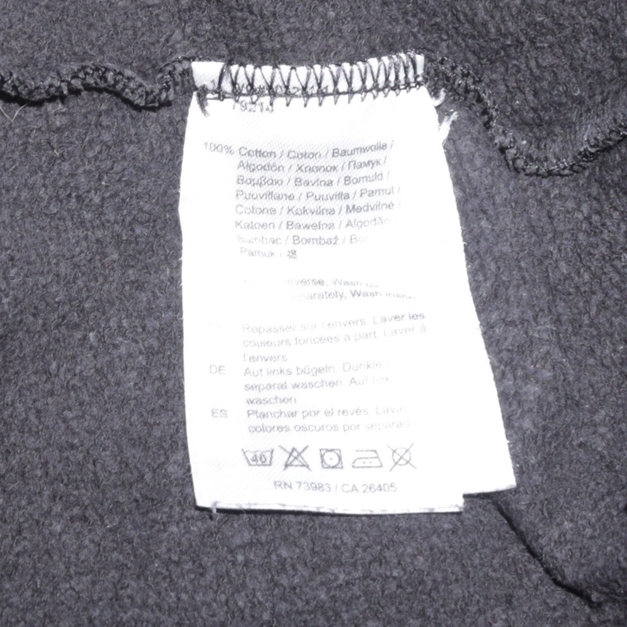Helly Hansen Men's Black XL Pullover Hoodie Cotton Workwear