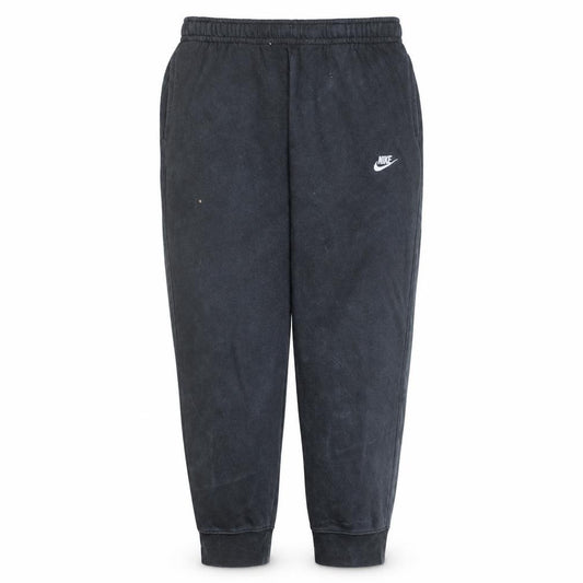 Front view of Nike Men's Black XL Jogger Sweatpants Fleece Activewear Trousers