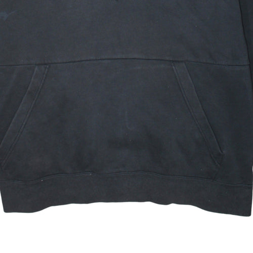 Jordan Men's Black 2XL Pullover Hoodie Embroidered Logo Fleece