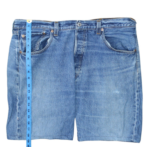 Levi's 501 Men's Blue Denim Shorts Size L 38in Regular Fit