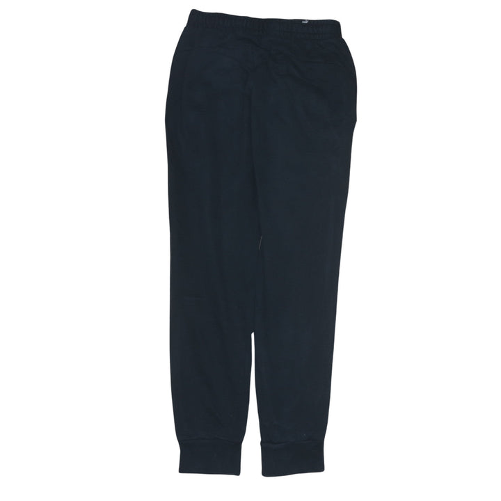 Puma Men's Black Jogger Sweatpants S Regular Fit Fleece Activewear