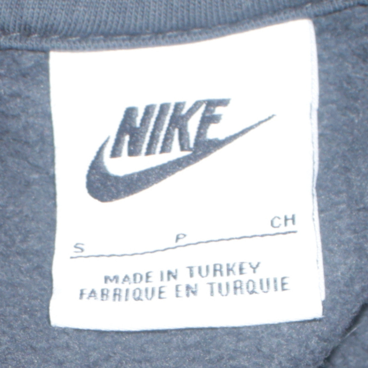 Nike Women Black Small Pullover Hoodie Cotton Blend Sportswear