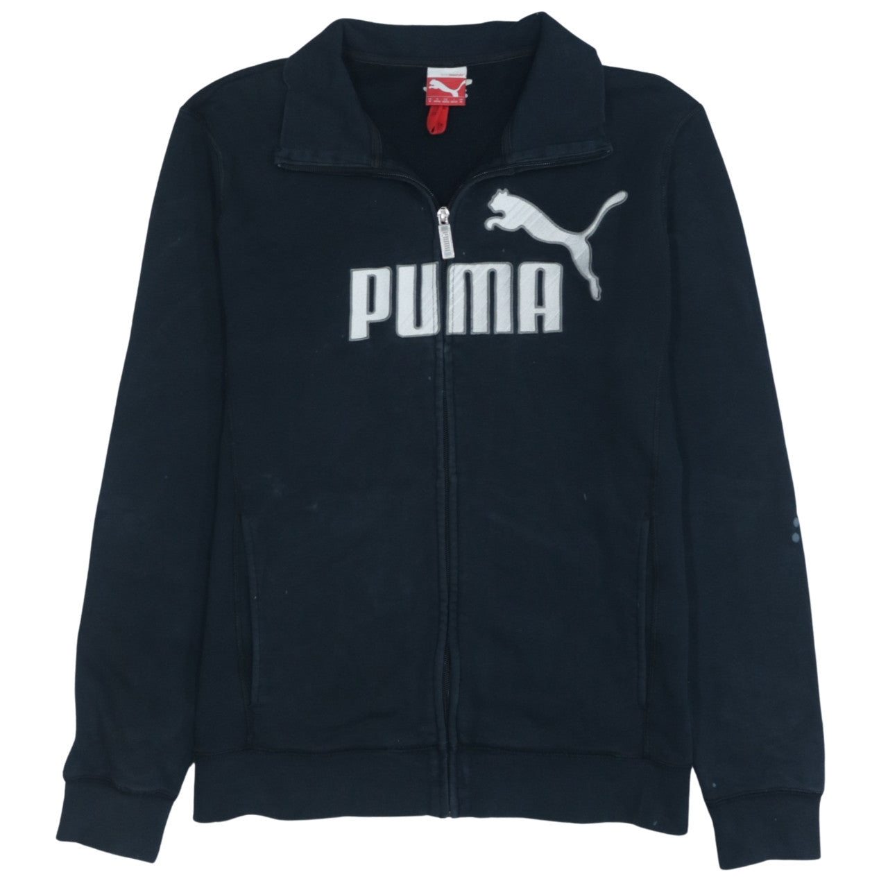 Puma Men's Black Full Zip Sports Sweatshirt Size M