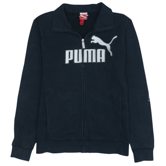 Puma Men's Black Full Zip Sports Sweatshirt Size M