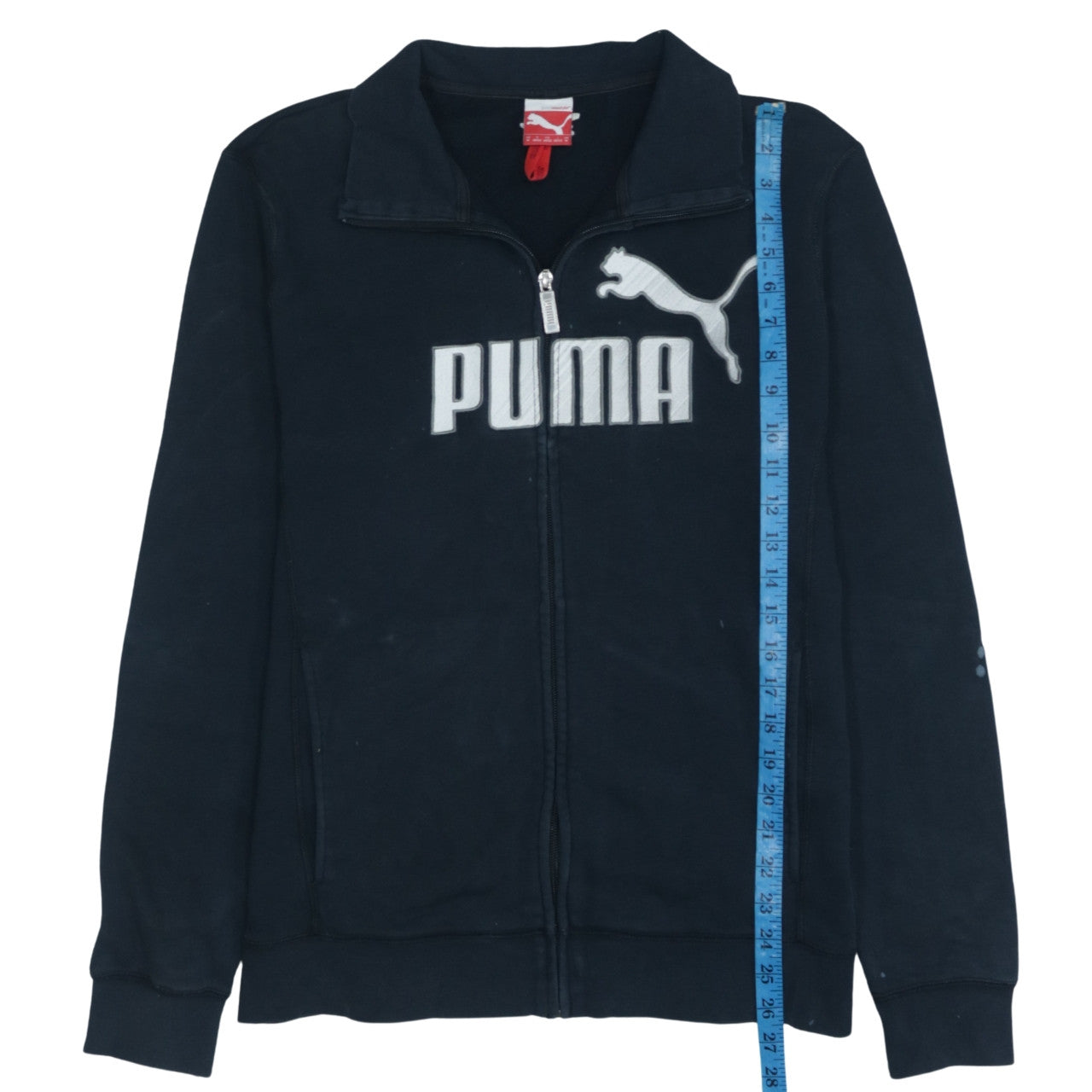 Puma Men's Black Full Zip Sports Sweatshirt Size M