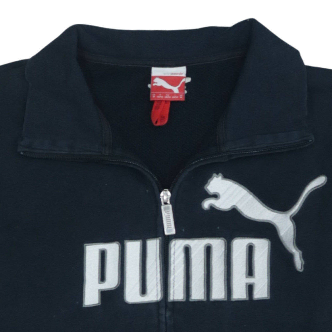 Puma Men's Black Full Zip Sports Sweatshirt Size M