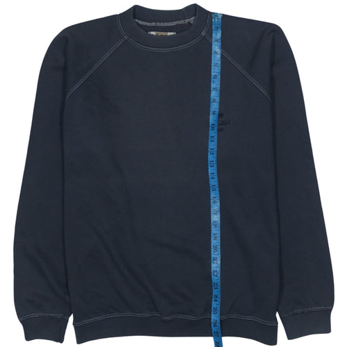 Lee Men's Blue Pullover Sweatshirt Size L Classic Crew Neck