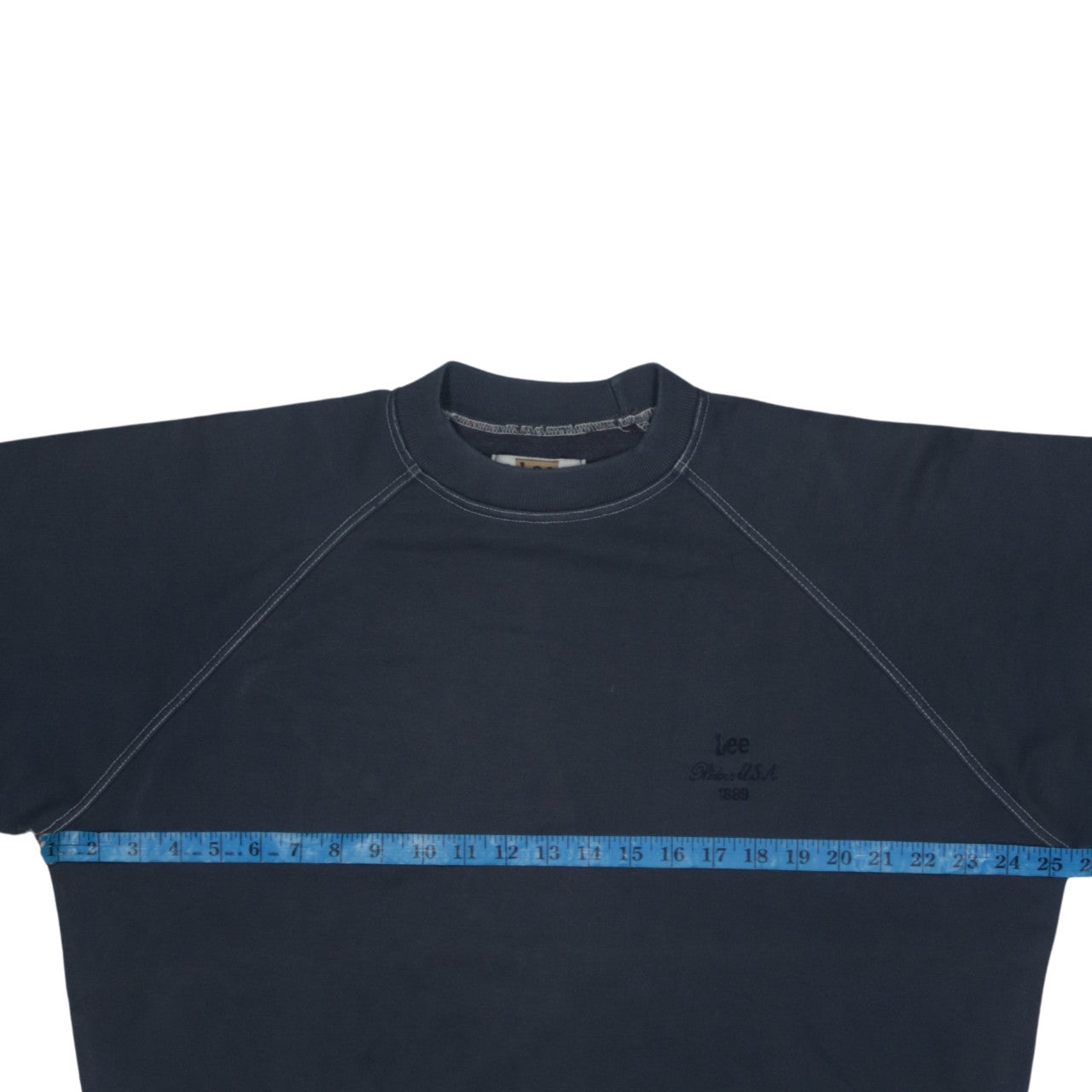 Lee Men's Blue Pullover Sweatshirt Size L Classic Crew Neck