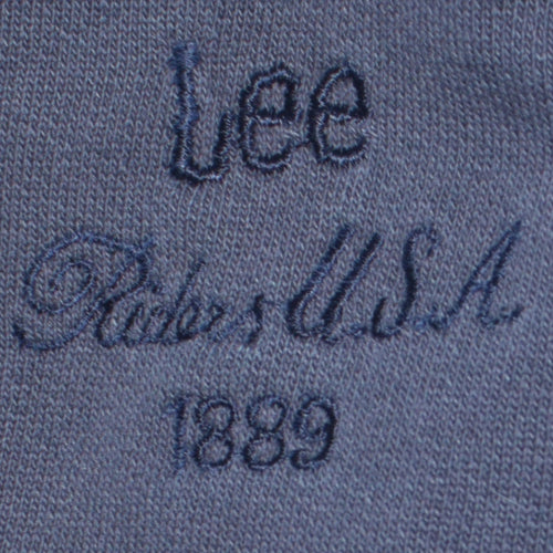Lee Men's Blue Pullover Sweatshirt Size L Classic Crew Neck