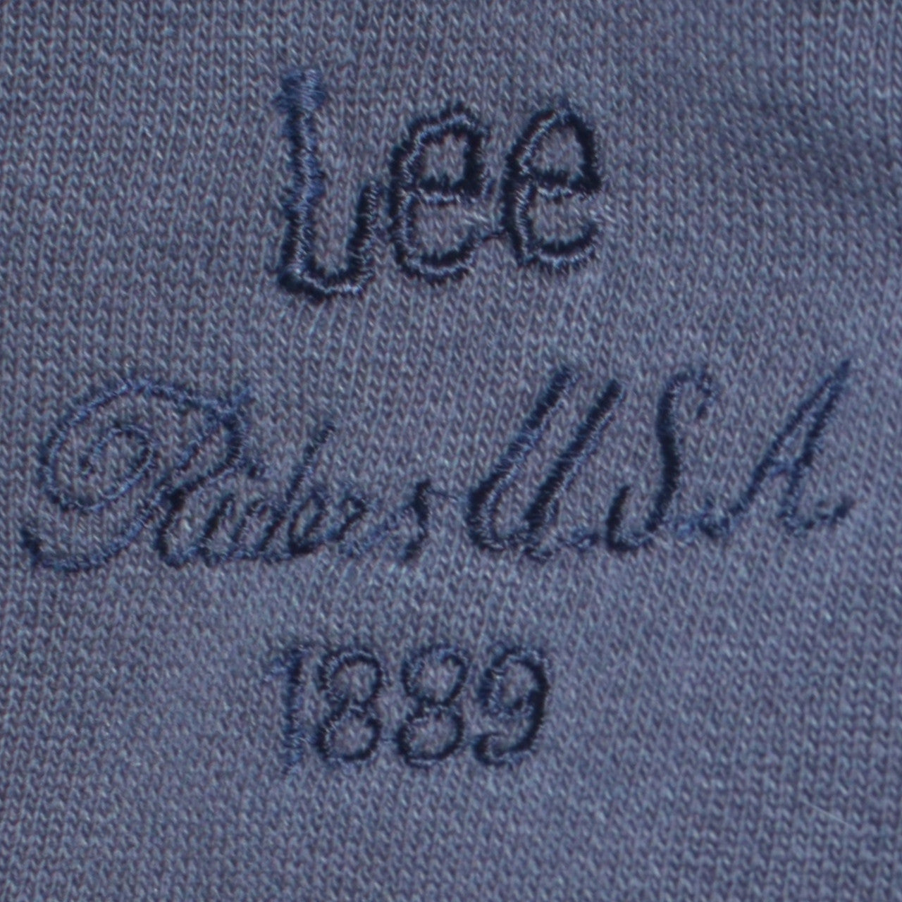 Lee Men's Blue Pullover Sweatshirt Size L Classic Crew Neck