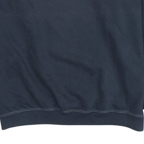 Lee Men's Blue Pullover Sweatshirt Size L Classic Crew Neck