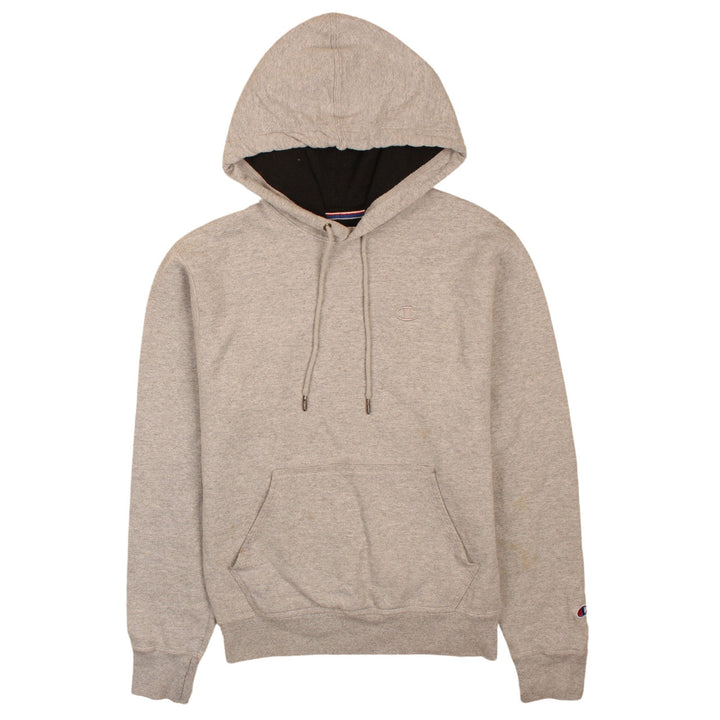 Champion Men Grey Pullover Hoodie Small Regular Fit Athletic