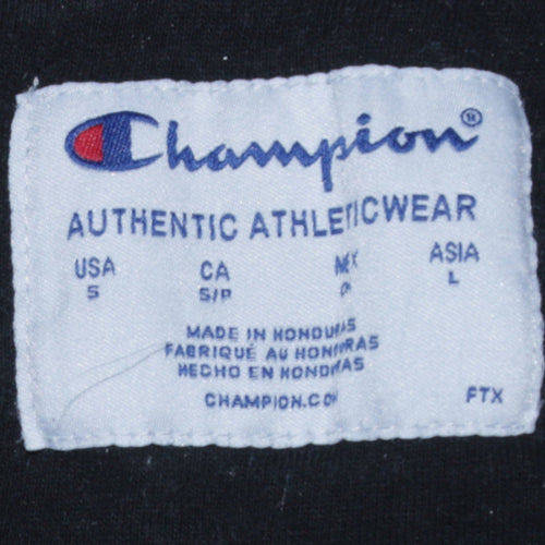Champion Men Grey Pullover Hoodie Small Regular Fit Athletic