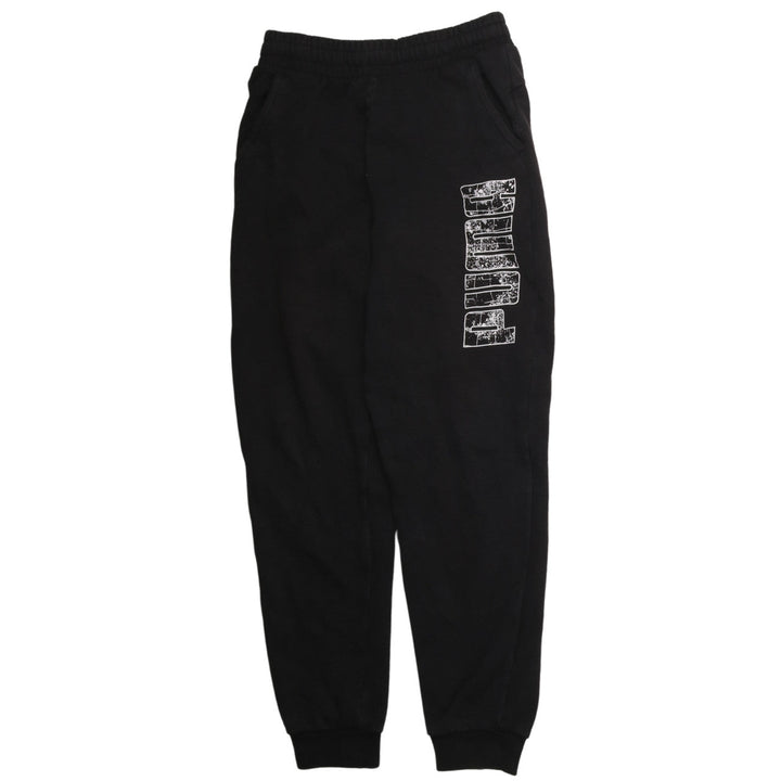 Puma Boys Black 13-14 Years Jogger Sweatpants Regular Fit Activewear
