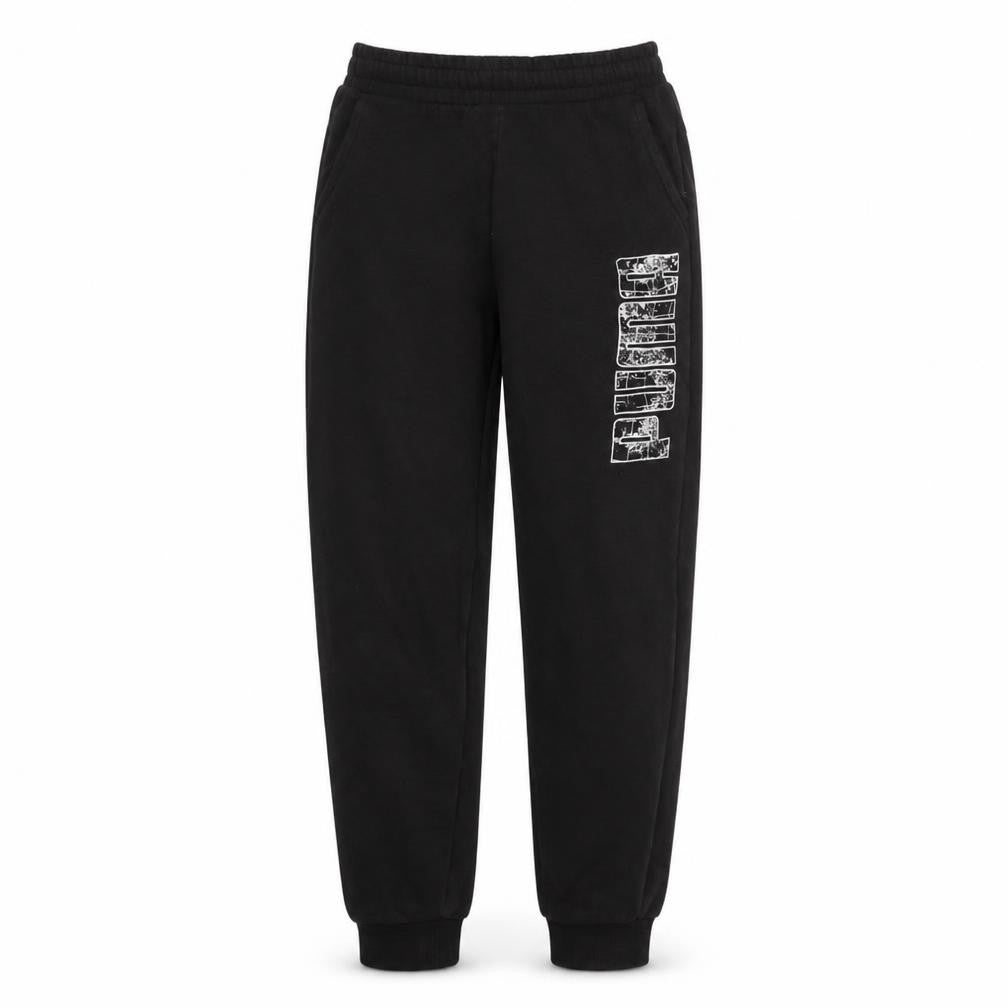 Puma Boys Black 13-14 Years Jogger Sweatpants Regular Fit Activewear