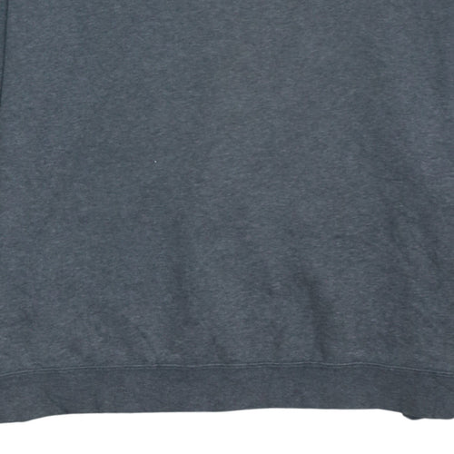 Nike Men’s Grey XL Pullover Crew Neck Logo Sweatshirt