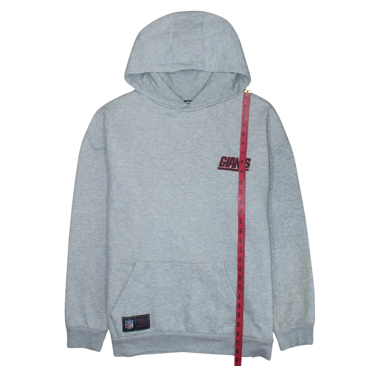 Primark NFL Giants Grey 2XL Men's Pullover Hoodie with Logo