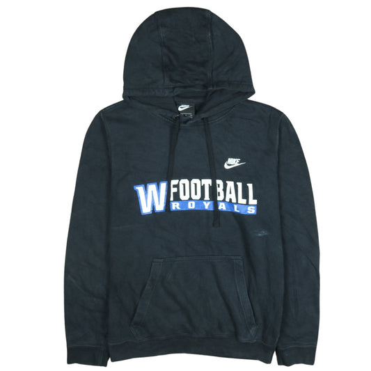 Nike Men's Black Small Pullover Hoodie Football Royals Graphic