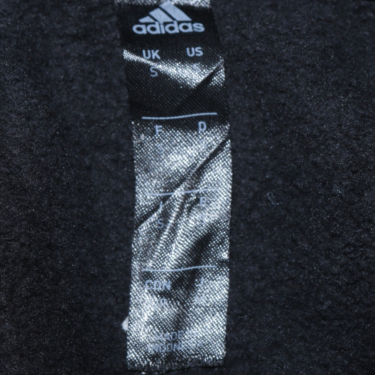 Adidas Men’s Black Small Pullover Hoodie with Logo Graphic