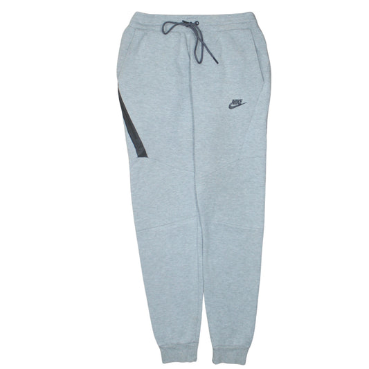 Nike Men's Grey Jogger Sweatpants S Regular Fit Cotton Blend