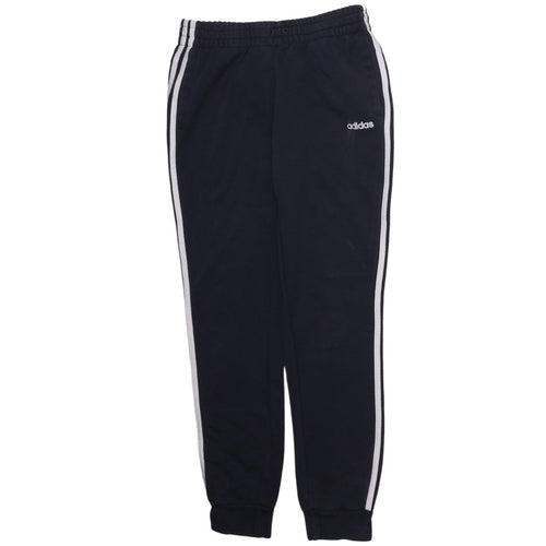 adidas Womens Black M Track Pants with Side Stripes