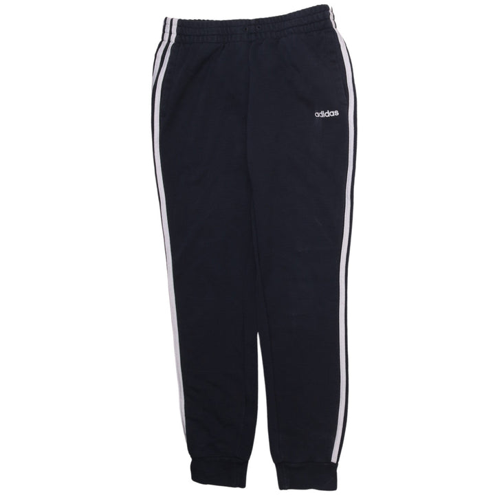 adidas Womens Black M Track Pants with Side Stripes