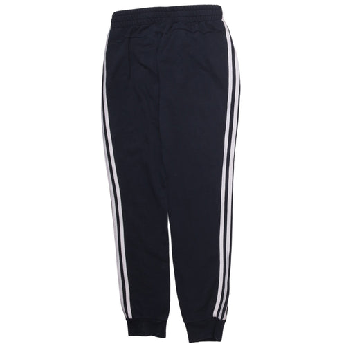 adidas Womens Black M Track Pants with Side Stripes
