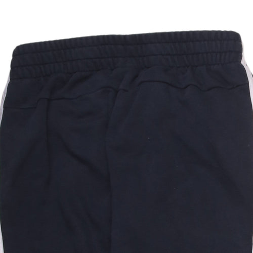 adidas Womens Black M Track Pants with Side Stripes