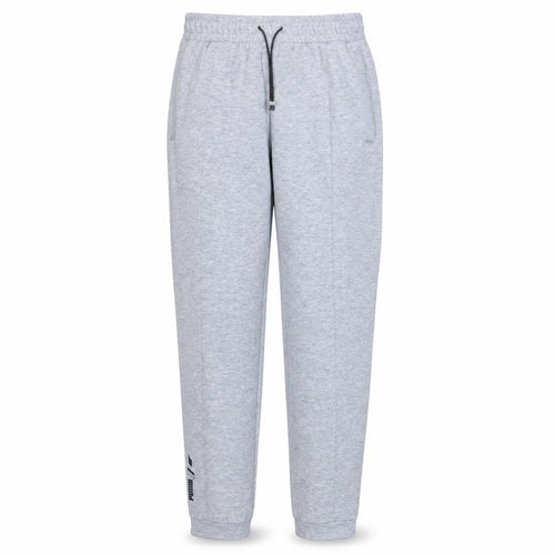 Puma Men’s Grey Jogger Trousers Size S Elastic Waist Activewear