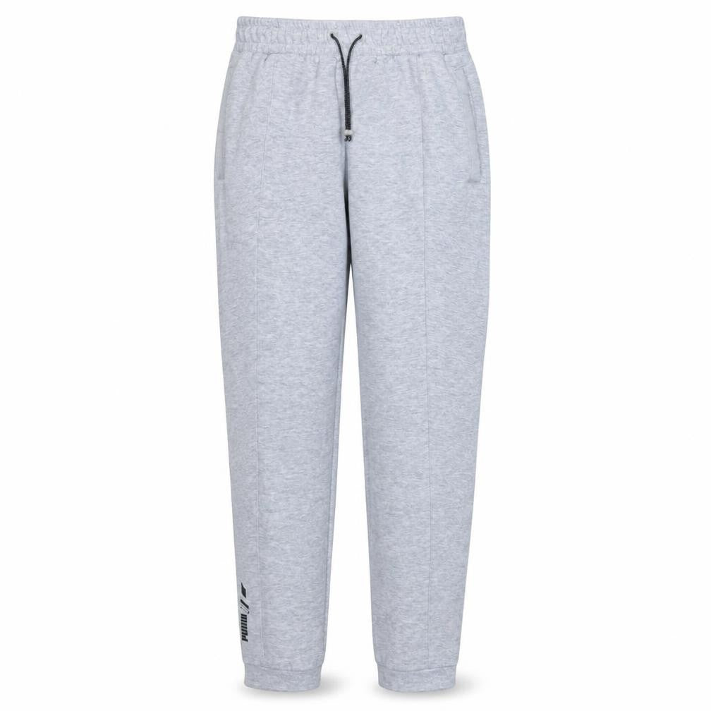 Puma Men’s Grey Jogger Trousers Size S Elastic Waist Activewear