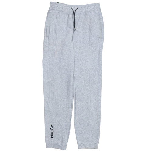 Puma Men’s Grey Jogger Trousers Size S Elastic Waist Activewear