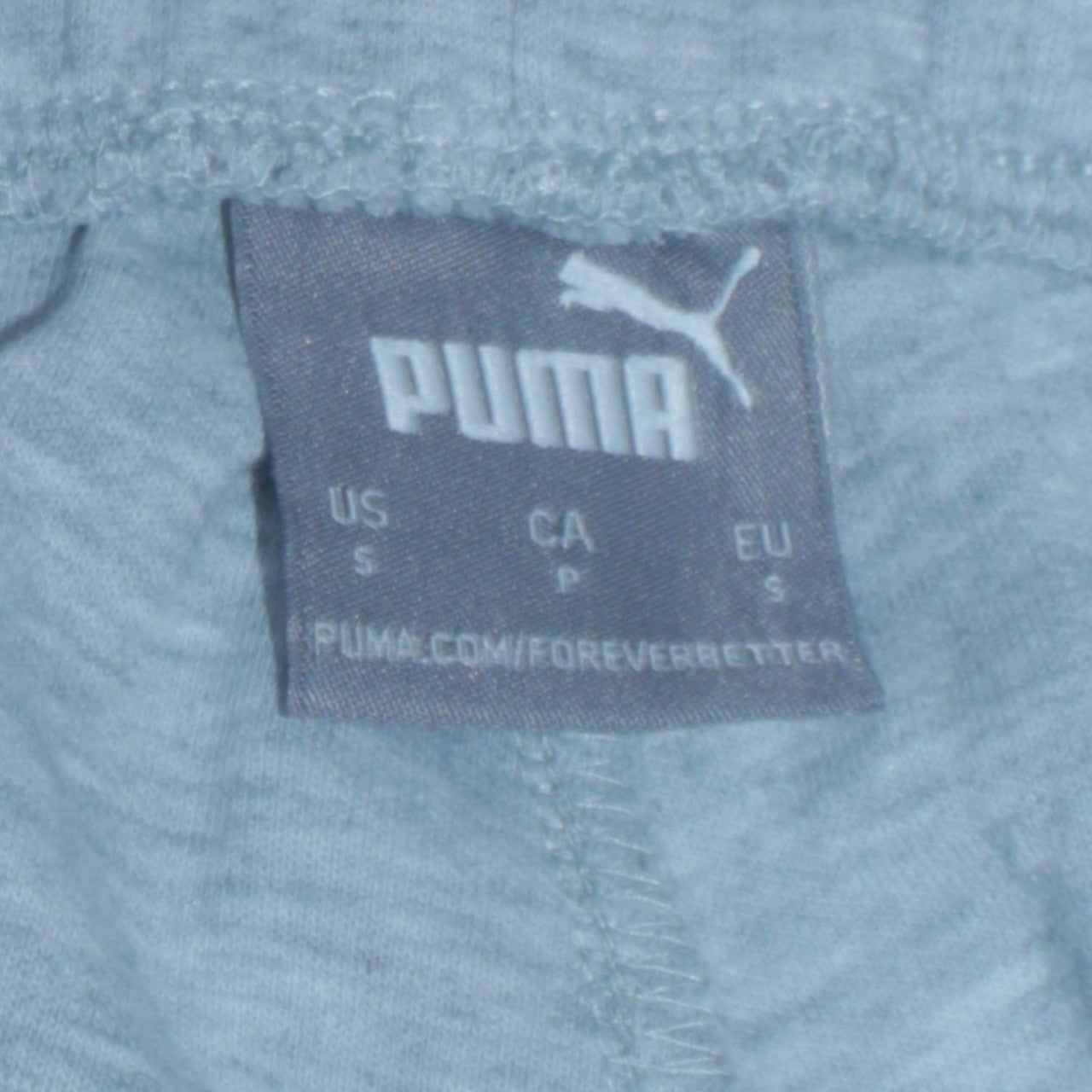 Puma Men’s Grey Jogger Trousers Size S Elastic Waist Activewear