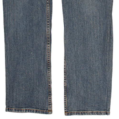 L.L.Bean Women's Blue Straight Leg Petite Jeans Size 12